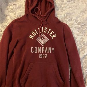 Maroon. Hollister Hoodie